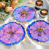 Let's Resin Geode Coaster Resin Molds, view 6