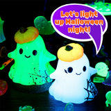 Let's Resin Ghost & Black Cat On Pumpkin Resin Molds, view 3