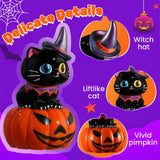 Let's Resin Ghost & Black Cat On Pumpkin Resin Molds, view 5