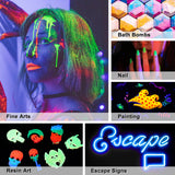 Let's Resin Glow in the Dark Mica Powder Set - 12 Colors, view 4