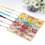 Let's Resin Gold Metal Bookmark Kit – FloraFrame Series, view 2