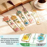 Let's Resin Gold Metal Bookmark Kit – BloomTop Series, view 6