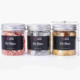 Let's Resin Gold Silver Copper Foil Flakes - 3 colors/each 3g, view 5
