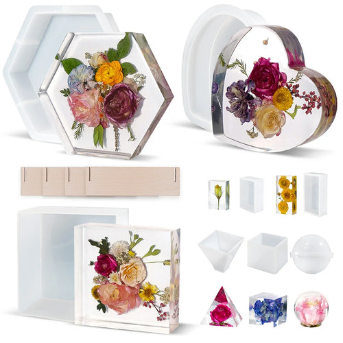 Let's Resin Large Silicone Resin Molds