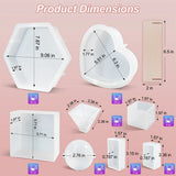 Let's Resin Large Silicone Resin Molds, view 5