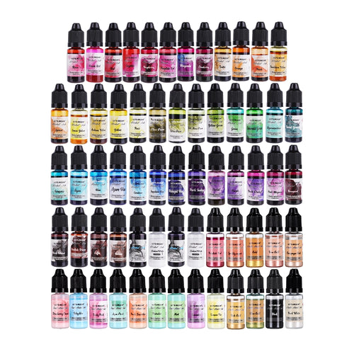 Let's Resin Highly Concentrated Alcohol Ink Set - 64 Colors