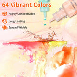 Let's Resin Highly Concentrated Alcohol Ink Set - 64 Colors, view 2