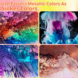 Let's Resin Highly Concentrated Alcohol Ink Set - 64 Colors, view 4