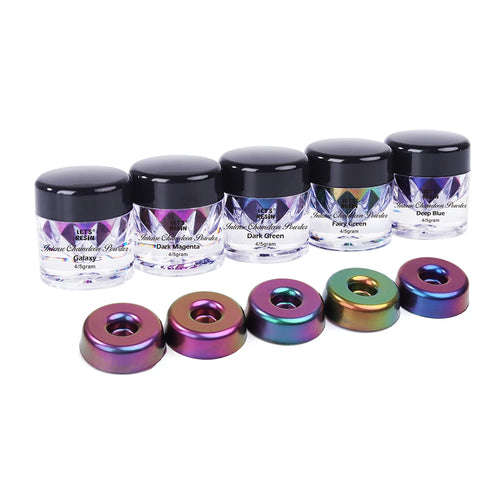 Let's Resin Intense Chameleon Mica Powder Set - 5 Colors