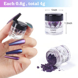 Let's Resin Intense Chameleon Mica Powder Set - 5 Colors, view 3
