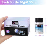 Let's Resin Interference Mica Powder Set - 6 Colors, view 3