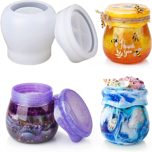 Let's Resin Jar Resin Molds
