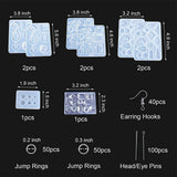 Let's Resin Jewelry Earring Resin Molds, view 3