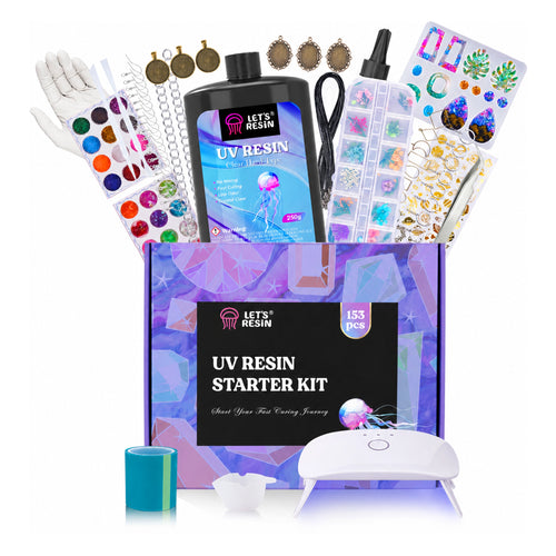 Let's Resin Vintage Jewelry All-in-one Kit