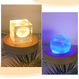 Let's Resin Wooden LED Display Light Base Set, view 5