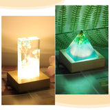 Let's Resin Wooden LED Display Light Base Set, view 6