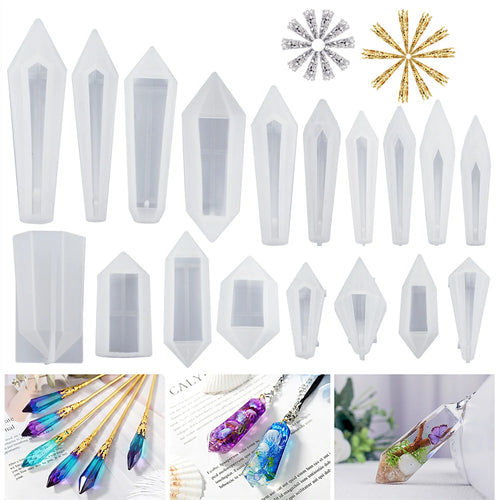 Let's Resin Pendulum Crystal Resin Molds