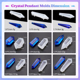 Let's Resin Pendulum Crystal Resin Molds, view 2