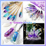 Let's Resin Pendulum Crystal Resin Molds, view 6