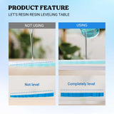 Let's Resin Adjustable Resin Leveling Table with Silicone Mat, view 3