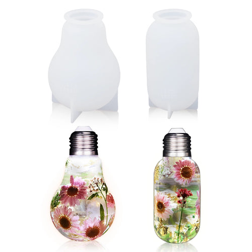 Let's Resin Light Bulb Molds