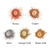Let's Resin Metallic Mica Powder Set - 5 Colors, view 3