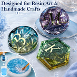 Let's Resin White Mirror Opal Chameleon Flakes Set, view 4