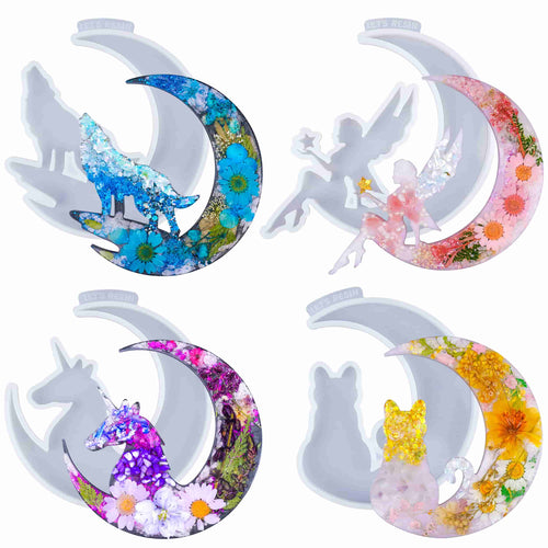 Let's Resin Moon Resin Molds