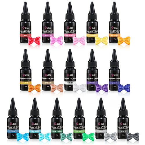 Let's Resin Multi-color Pearlescent UV Resin - 16 Colors