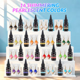 Let's Resin Multi-color Pearlescent UV Resin - 16 Colors, view 2