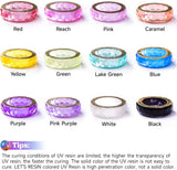 Let's Resin Multi-color UV Resin - 12 Colors, view 5