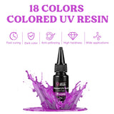 Let's Resin Multi-color UV Resin - 12 Colors, view 6