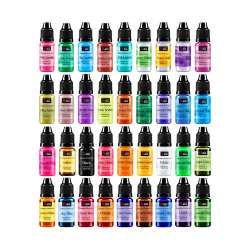 Let's Resin Multi-Effect Resin Dye Set - 36 Colors