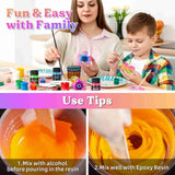 Let's Resin Neon Mica Powder Set - 12 Colors, view 5