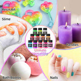 Let's Resin Neon Mica Powder Set - 12 Colors, view 6