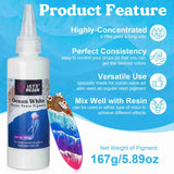 Let's Resin Resin Pigment Paste - White 167g, view 3