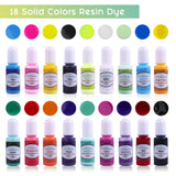 Let's Resin Opaque Resin Dye Set - 18 Colors, view 2