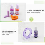 Let's Resin Opaque Resin Dye Set - 18 Colors, view 4