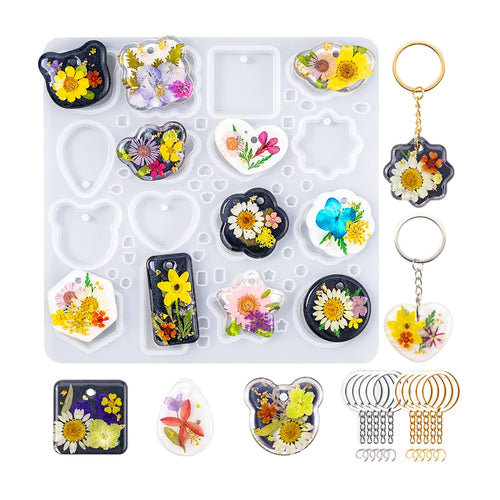 Let's Resin Irregular Shapes Pendant Resin Mold