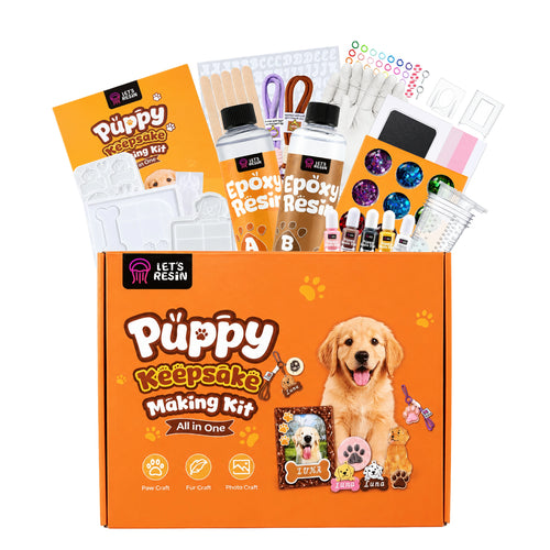 Let's Resin Puppy Keepsake Making All-in-one Kit