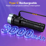 Let's Resin Rechargeable 365nm UV Flashlight Pro, view 2