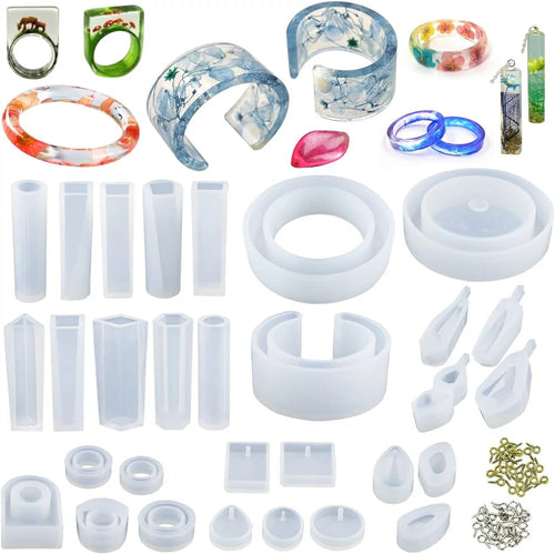 Let's Resin Resin Jewelry Molds Kit