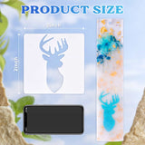 Let's Resin Resin Stencils Set – 78 Pcs Alphabet, Numbers & Animal Designs, view 3