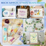 Let's Resin Resin Stencils Set – 78 Pcs Alphabet, Numbers & Animal Designs, view 6
