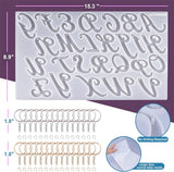 Let's Resin Reversed Alphabet Letter Resin Mold, view 3