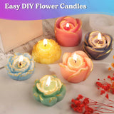 Let's Resin Rose Candle Resin Molds, view 5