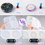 Let's Resin Deeper Geometric Shapes Coaster Resin Molds, view 6