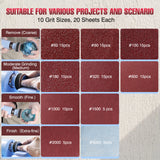 Let's Resin Sanding Disc & Sandpapers Set - 2 inch, view 4