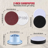 Let's Resin Sanding Disc & Sandpapers Set - 2 inch, view 5