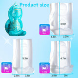 Let's Resin Sea Turtle in Yoga Pose Resin Molds, view 4